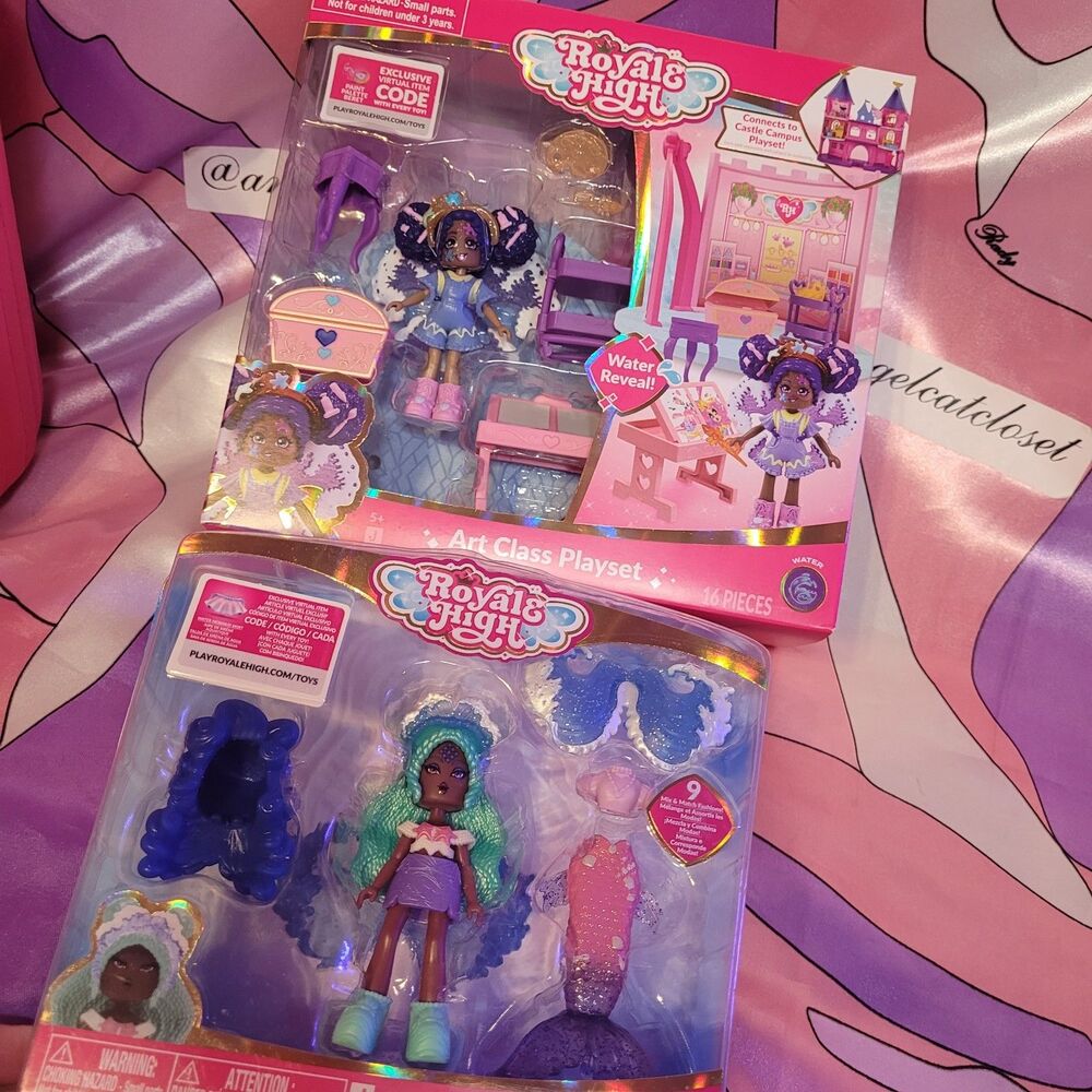 Roblox Royale High Doll Lot Art Class Water Mermaid Game Codes
